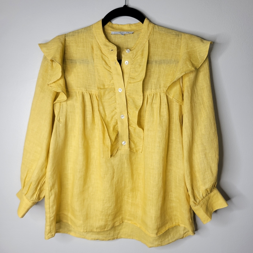 Ei8ht Dreams Linen Blouse